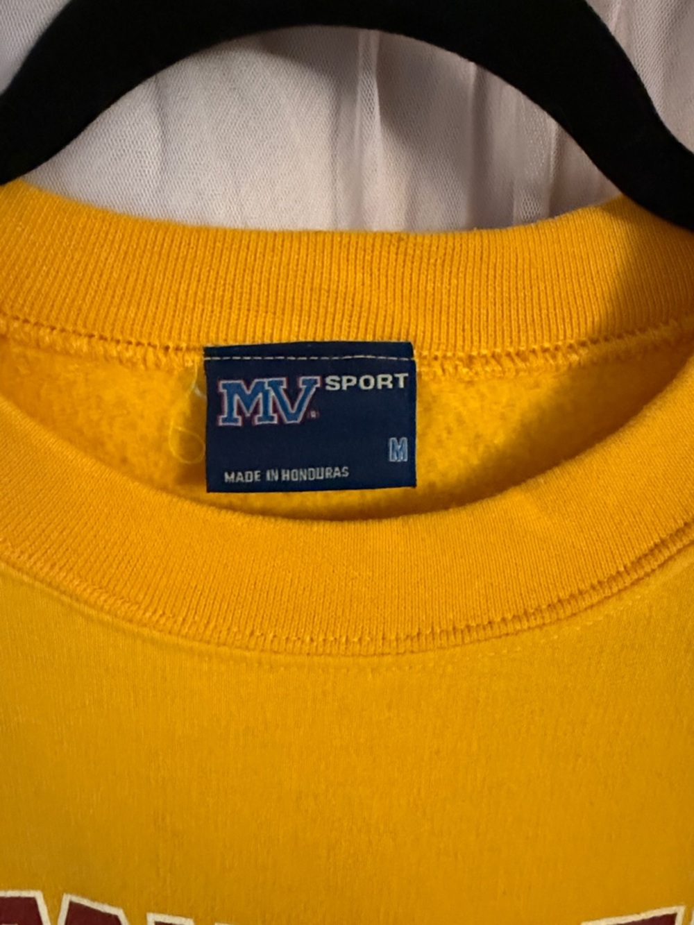 MV Sport Arizona State University Gold Crewneck Sweatshirt - Picture 2 of 2